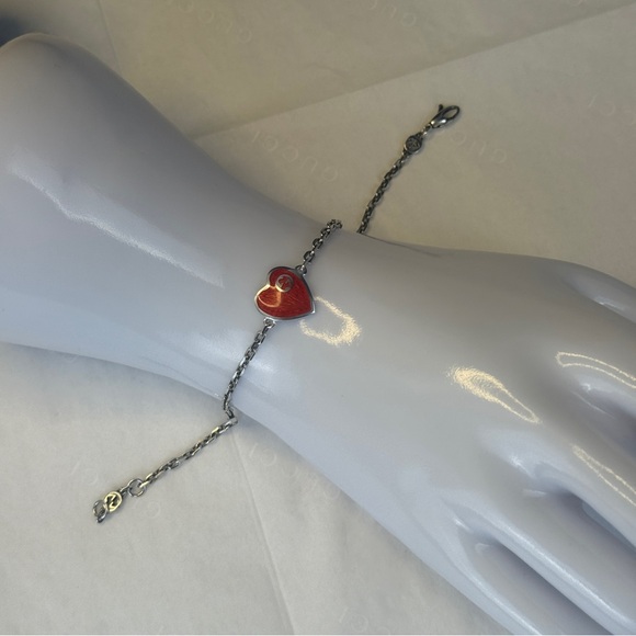 NWT Gucci TRIO silver necklace, earrings , bracelet - Picture 4 of 4